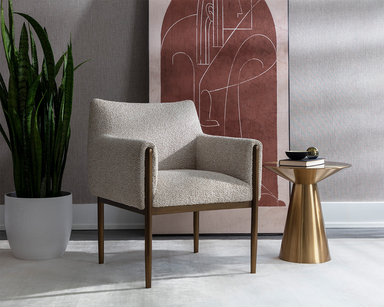 Olea Dining Armchair - comfortable dining experience | Image 3 | InSTYLE Home & Rugs