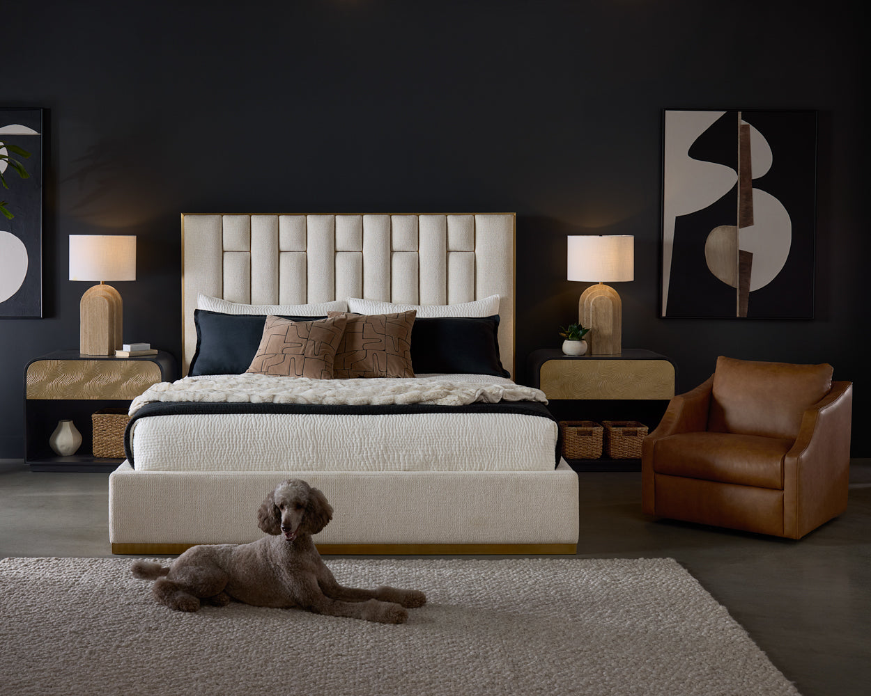 Orwell Swivel Lounge Chair - comfortable chairs for relaxation | Image 13 | InSTYLE Home & Rugs