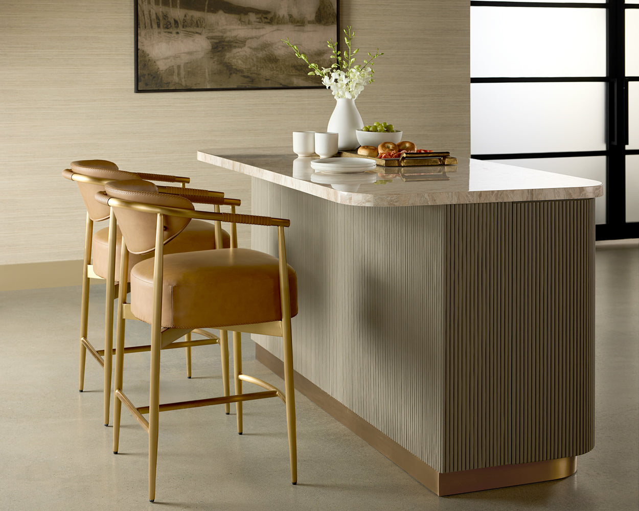 Heloise Counter Stool - ergonomic design for comfort | Image 34 | InSTYLE Home & Rugs