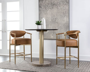 Heloise Counter Stool - perfect for modern counters | Image 15 | InSTYLE Home & Rugs
