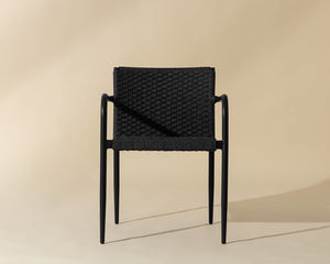 Casella Stackable Dining Armchair - elegant seating for dining areas | Image 12 | InSTYLE Home & Rugs