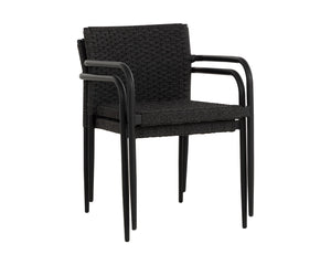 Casella Stackable Dining Armchair - elegant seating for dining areas | Image 19 | InSTYLE Home & Rugs