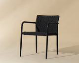 Casella Stackable Dining Armchair - elegant seating for dining areas | Image 2 | InSTYLE Home & Rugs