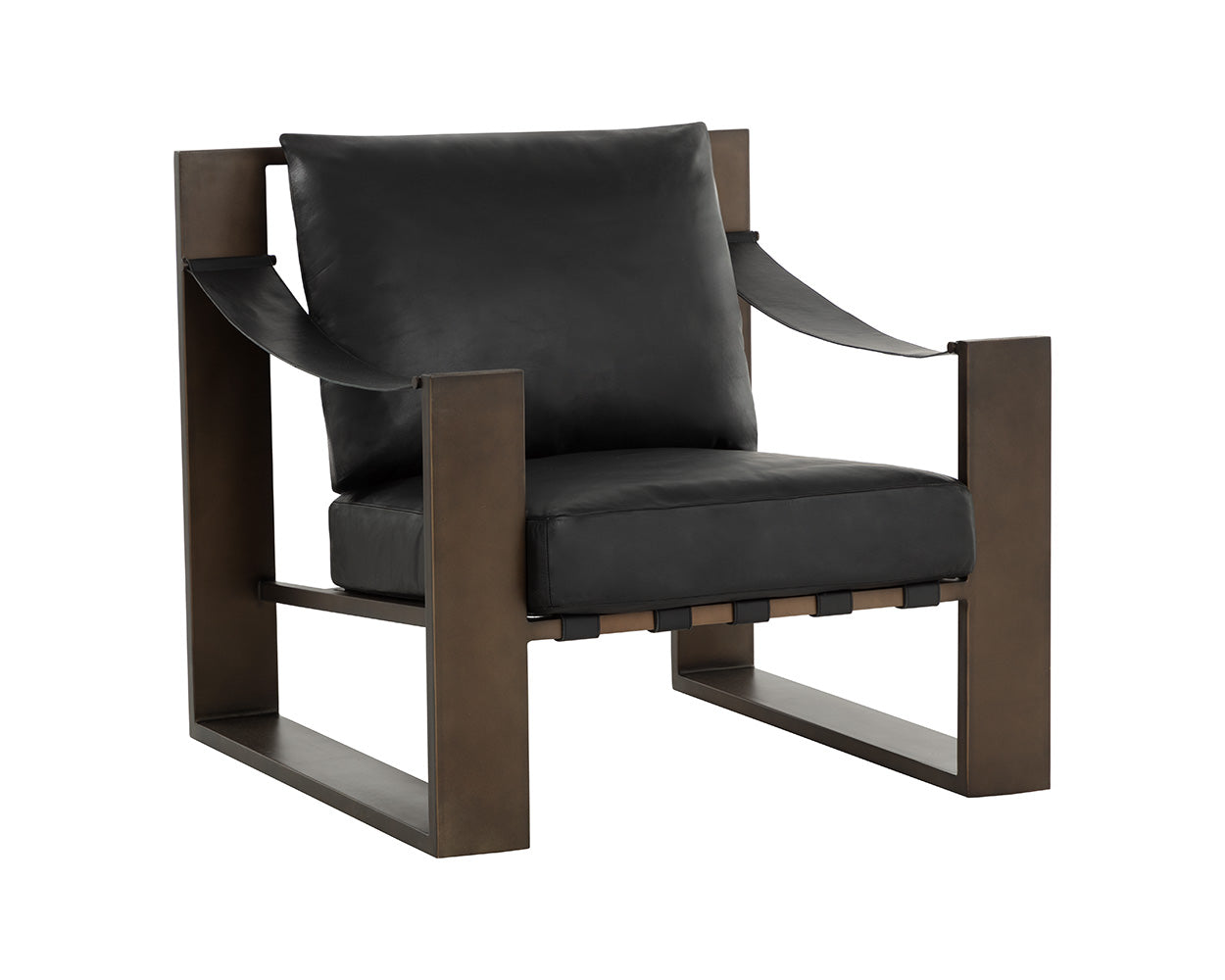 Berke Lounge Chair - perfect for casual unwinding | Image 4 | InSTYLE Home & Rugs