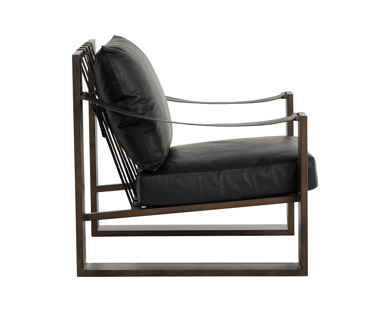 Berke Lounge Chair - perfect for casual unwinding | Image 6 | InSTYLE Home & Rugs