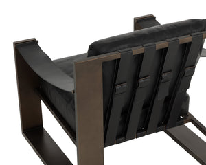 Berke Lounge Chair - perfect for casual unwinding | Image 8 | InSTYLE Home & Rugs