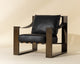 Berke Lounge Chair - Antique Bronze