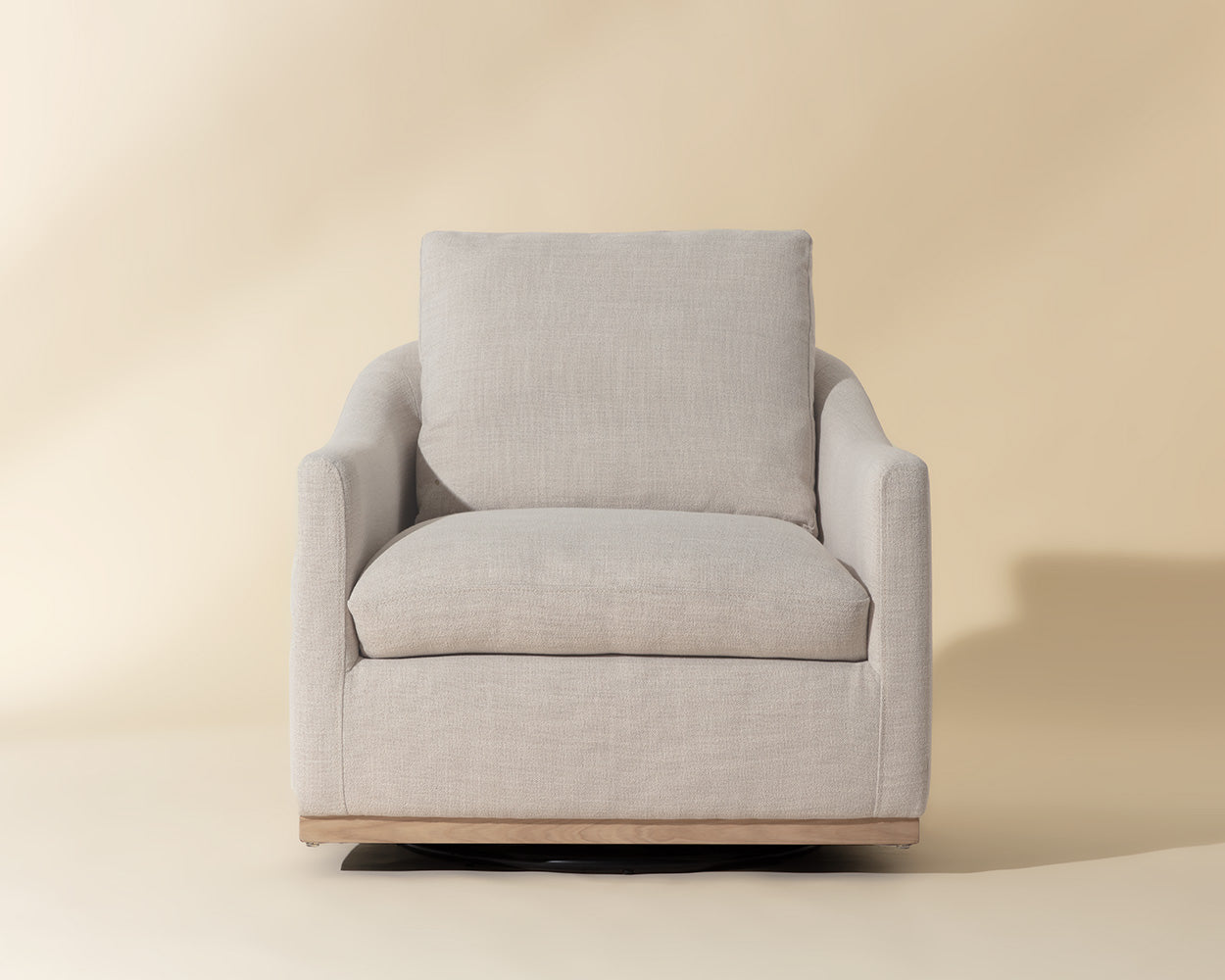 Corbin Swivel Lounge Chair - perfect for casual unwinding | Image 3 | InSTYLE Home & Rugs