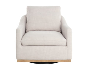 Corbin Swivel Lounge Chair - perfect for casual unwinding | Image 6 | InSTYLE Home & Rugs