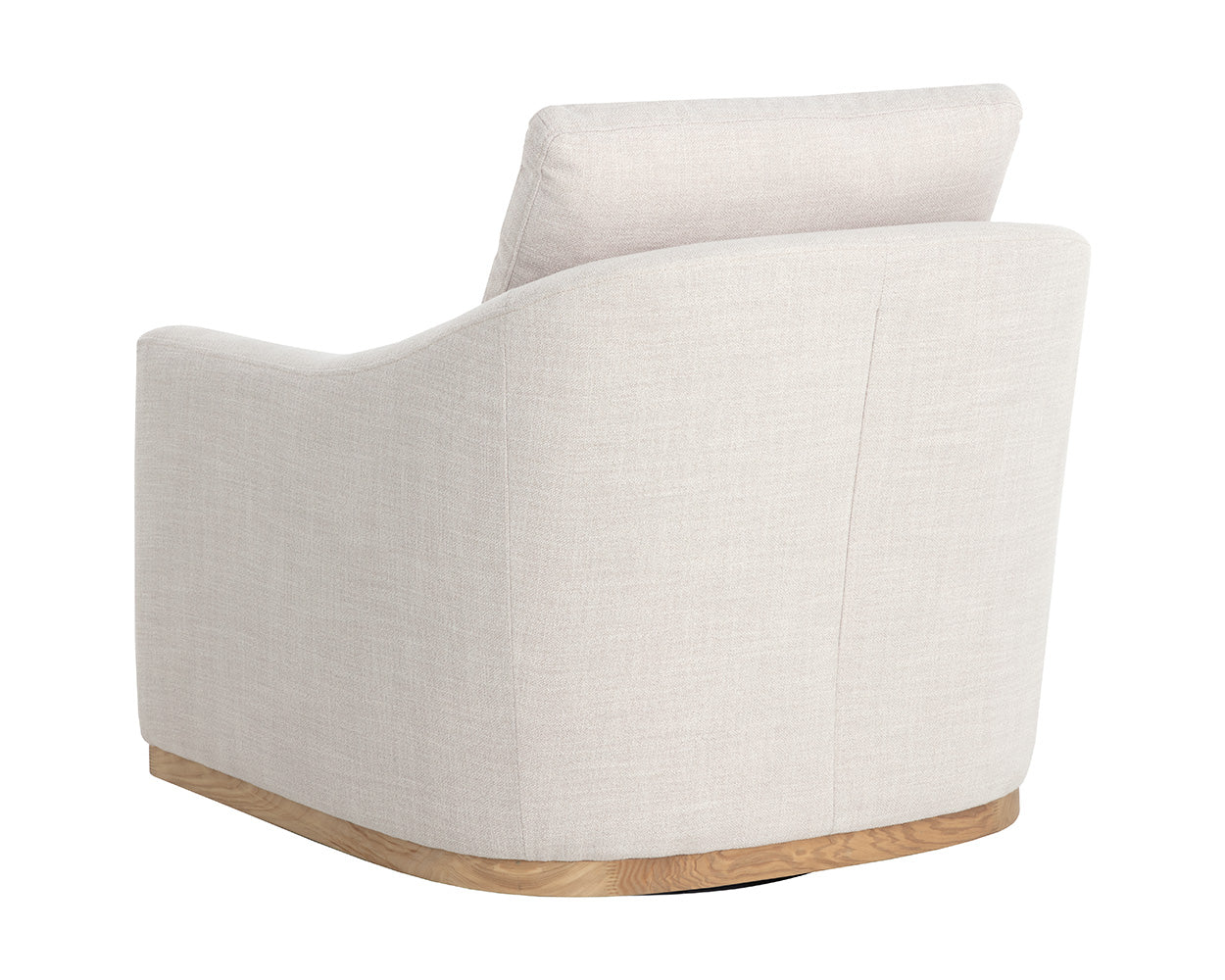 Corbin Swivel Lounge Chair - perfect for casual unwinding | Image 8 | InSTYLE Home & Rugs
