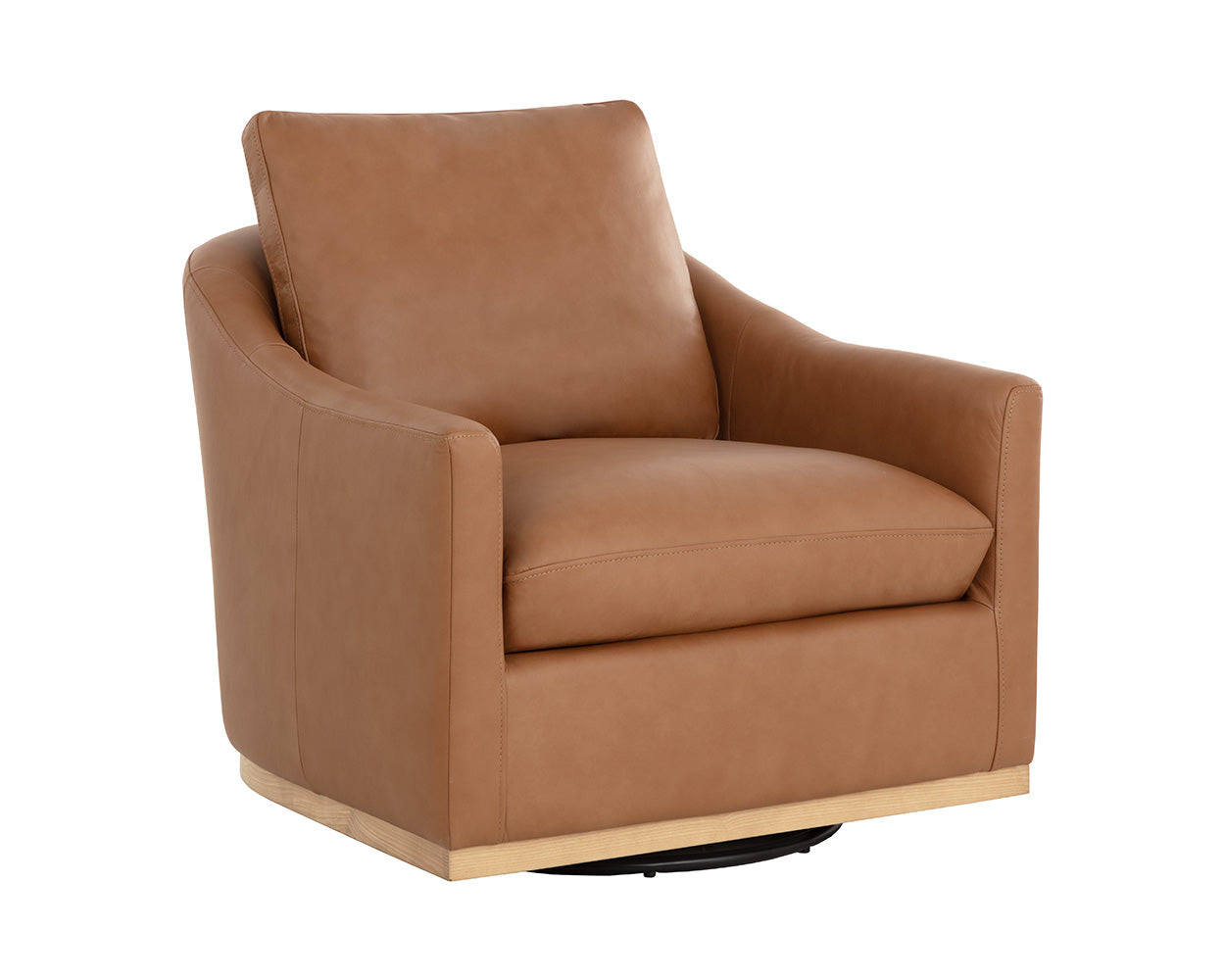 Corbin Swivel Lounge Chair - perfect for casual unwinding | Image 14 | InSTYLE Home & Rugs