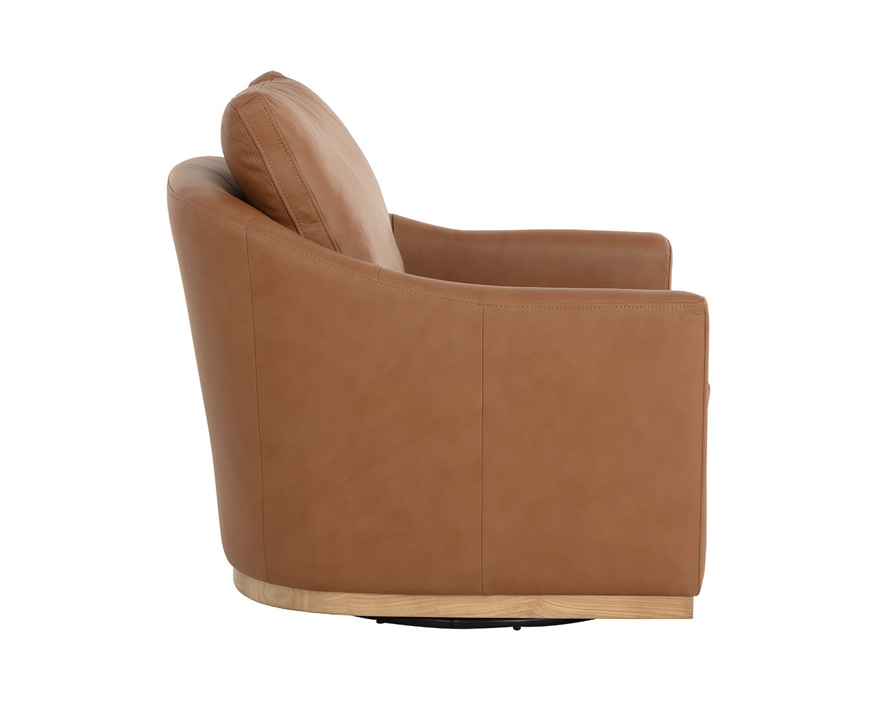 Corbin Swivel Lounge Chair - perfect for casual unwinding | Image 16 | InSTYLE Home & Rugs