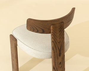Horton Dining Chair - elegant seating for dining areas | Image 4 | InSTYLE Home & Rugs