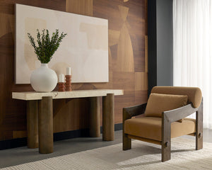 Reizo Lounge Chair - perfect for casual unwinding | Image 2 | InSTYLE Home & Rugs