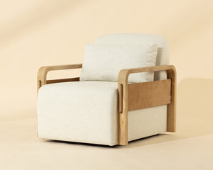 Otso Swivel Lounge Chair - stylish lounge chairs for any room | Image 1 | InSTYLE Home & Rugs