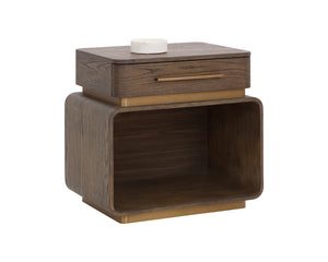 Taro Nightstand - modern storage for your bedside | Image 7 | InSTYLE Home & Rugs