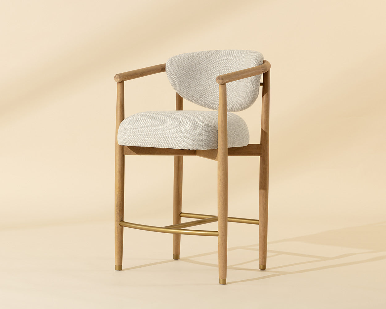 Sigrid Counter Stool - perfect for modern counters | Image 1 | InSTYLE Home & Rugs