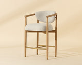 Sigrid Counter Stool - perfect for modern counters | Image 1 | InSTYLE Home & Rugs