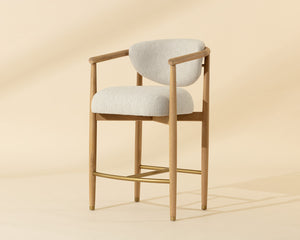Sigrid Counter Stool - perfect for modern counters | Image 1 | InSTYLE Home & Rugs