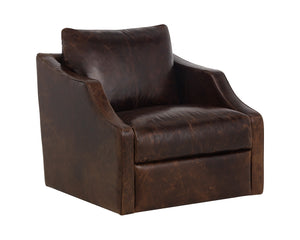 Orwell Swivel Lounge Chair - comfortable chairs for relaxation | Image 6 | InSTYLE Home & Rugs