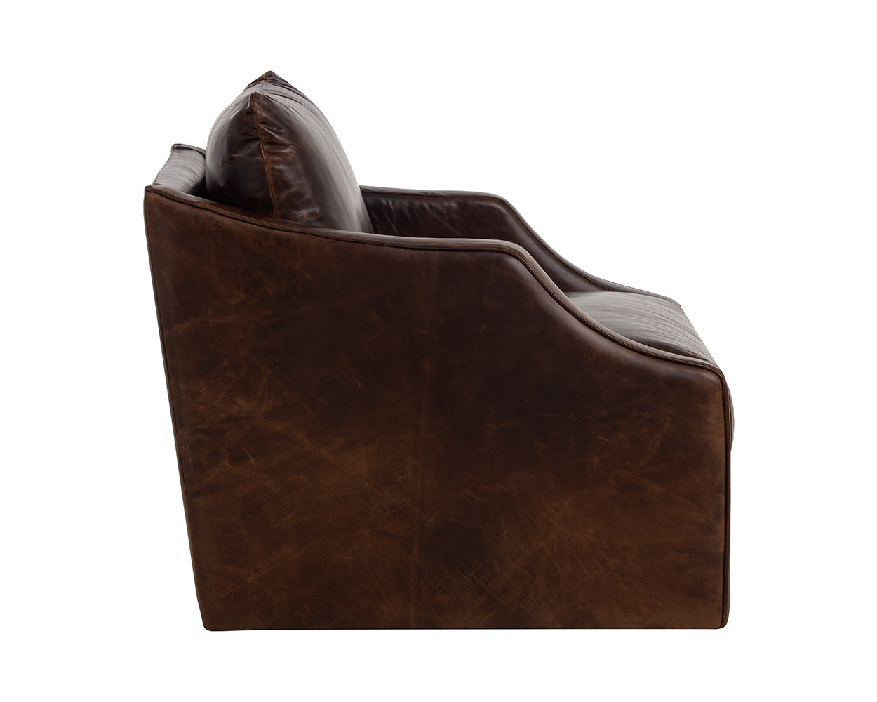 Orwell Swivel Lounge Chair - comfortable chairs for relaxation | Image 8 | InSTYLE Home & Rugs