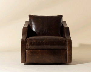 Orwell Swivel Lounge Chair - comfortable chairs for relaxation | Image 11 | InSTYLE Home & Rugs