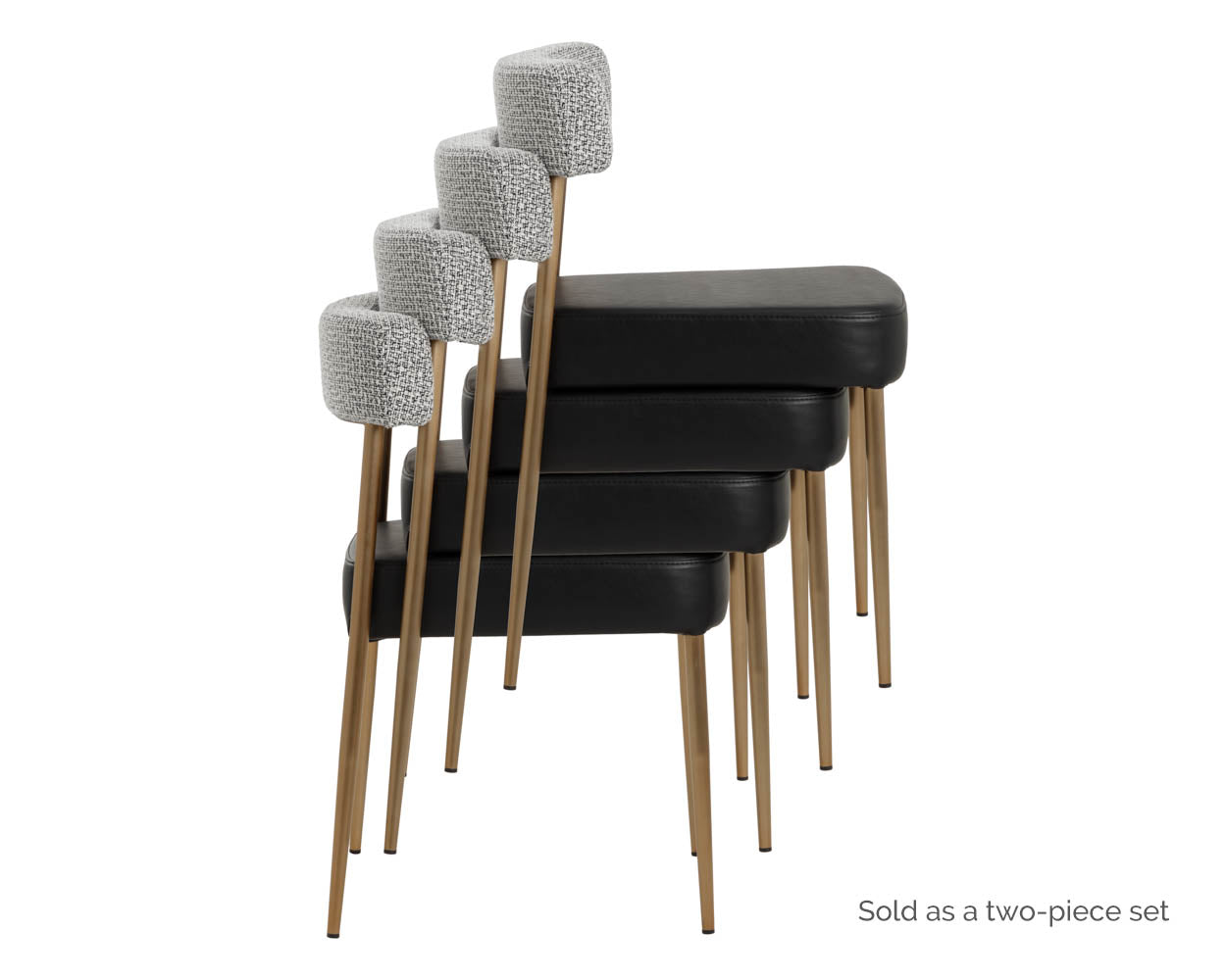 Ashwin Stackable Dining Chair - stylish chairs for any table | Image 10 | InSTYLE Home & Rugs