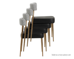 Ashwin Stackable Dining Chair - stylish chairs for any table | Image 10 | InSTYLE Home & Rugs