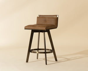 Arizona Swivel Counter Stool - perfect for modern counters | Image 1 | InSTYLE Home & Rugs