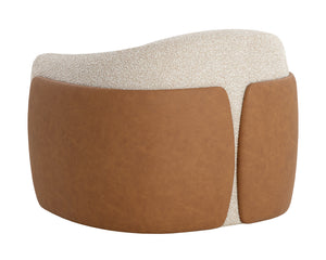 Caris Swivel Lounge Chair - comfortable chairs for relaxation | Image 9 | InSTYLE Home & Rugs