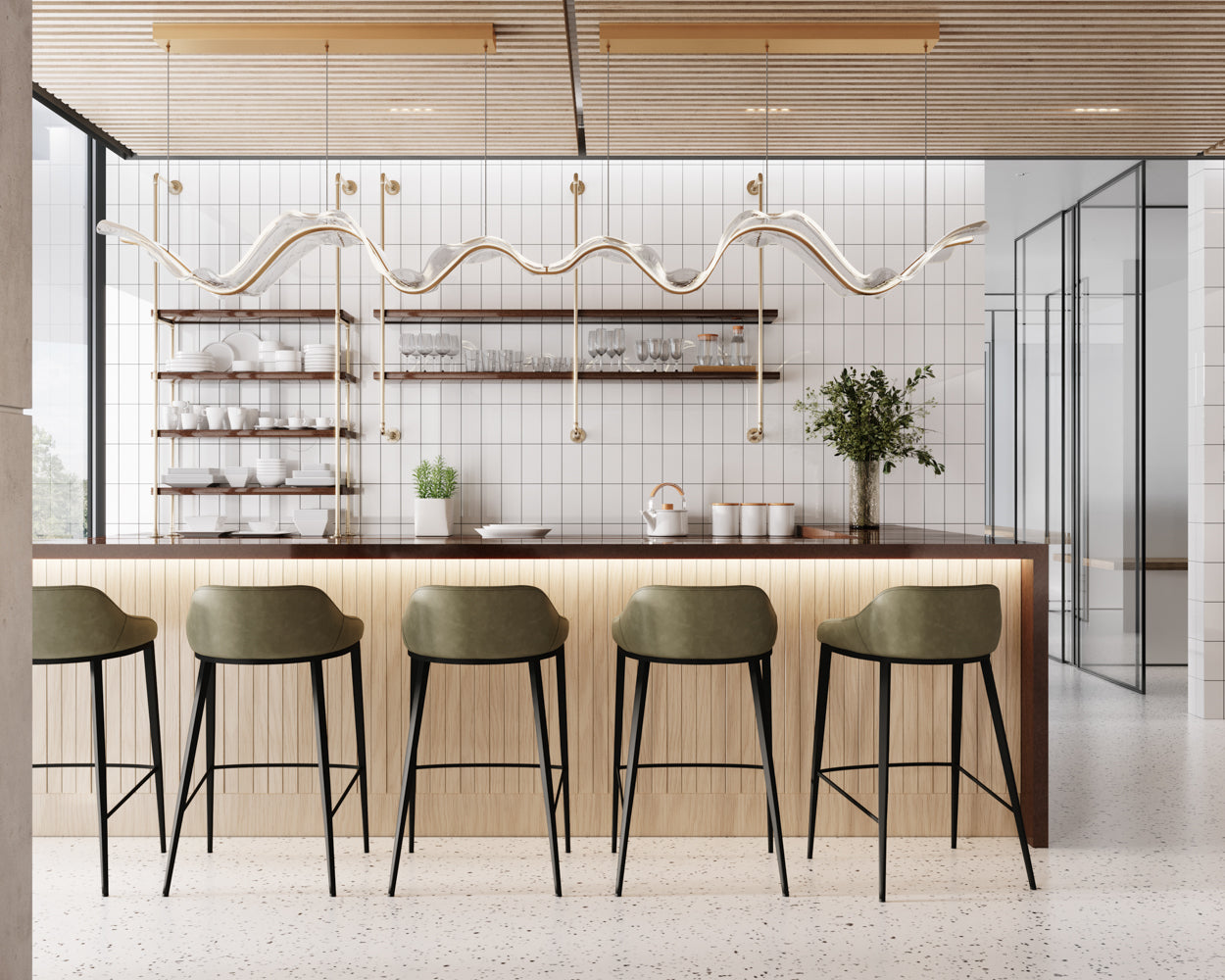 Alun Chandelier - stylish lighting for any room | Image 3 | InSTYLE Home & Rugs