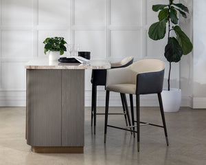 Kylin Counter Stool - ergonomic design for comfort | Image 2 | InSTYLE Home & Rugs