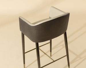 Kylin Barstool - modern bar seating with style | Image 3 | InSTYLE Home & Rugs