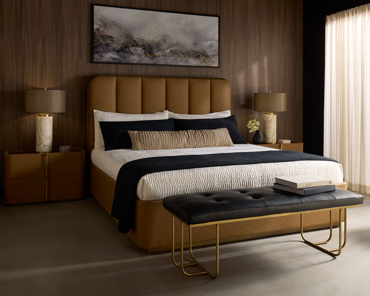 Jamille Bed - luxurious beds for modern homes | Image 4 | InSTYLE Home & Rugs