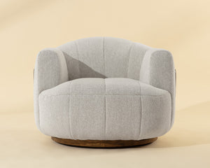 Tadeo Swivel Armchair - perfect for casual unwinding | Image 2 | InSTYLE Home & Rugs
