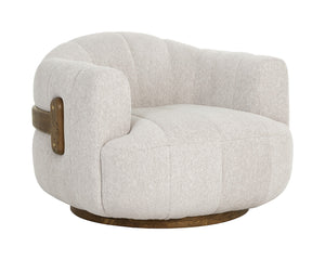 Tadeo Swivel Armchair - perfect for casual unwinding | Image 4 | InSTYLE Home & Rugs