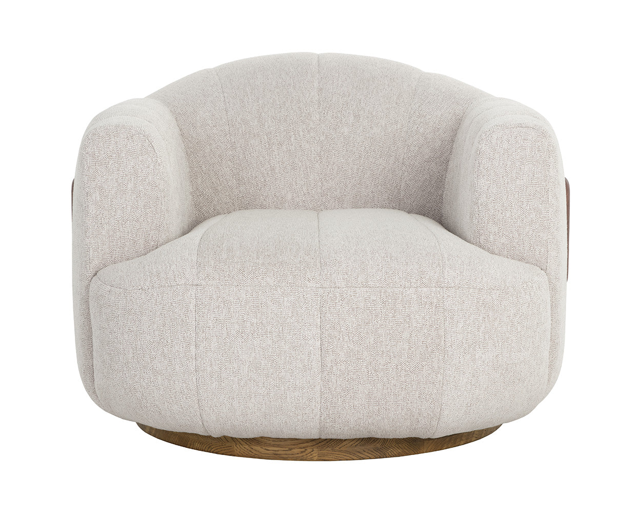 Tadeo Swivel Armchair - perfect for casual unwinding | Image 5 | InSTYLE Home & Rugs