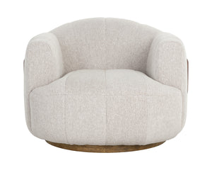 Tadeo Swivel Armchair - perfect for casual unwinding | Image 5 | InSTYLE Home & Rugs