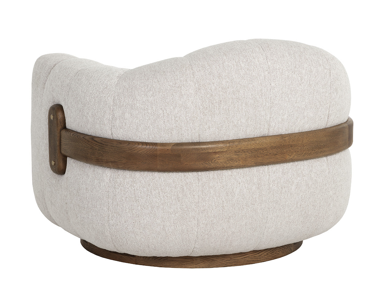 Tadeo Swivel Armchair - perfect for casual unwinding | Image 9 | InSTYLE Home & Rugs