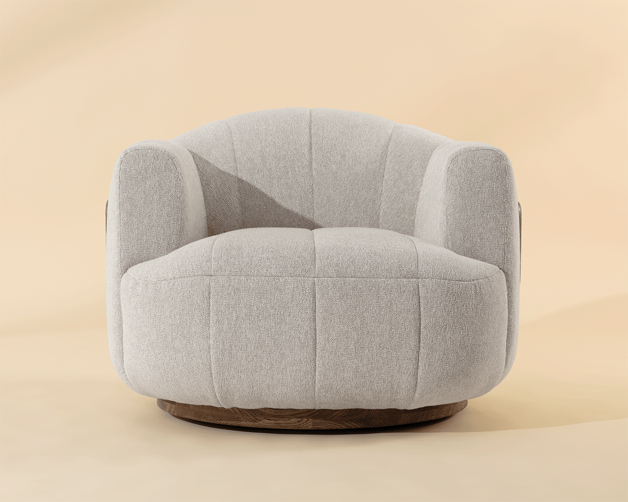 Tadeo Swivel Armchair - perfect for casual unwinding | Image 9 | InSTYLE Home & Rugs