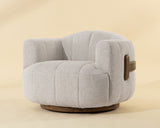 Tadeo Swivel Armchair - perfect for casual unwinding | Image 1 | InSTYLE Home & Rugs