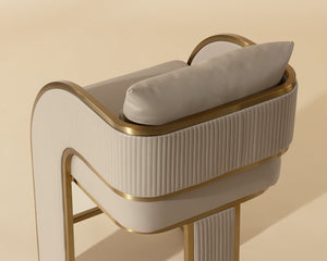 Baz Counter Stool - ergonomic design for comfort | Image 9 | InSTYLE Home & Rugs