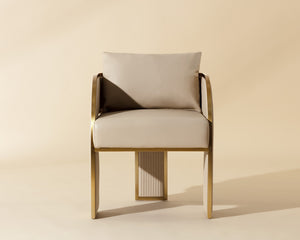 Baz Dining Armchair - elegant seating for dining areas | Image 9 | InSTYLE Home & Rugs