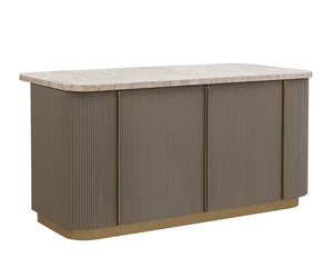 Cataldi Kitchen Island - sleek design for modern kitchens | Image 4 | InSTYLE Home & Rugs