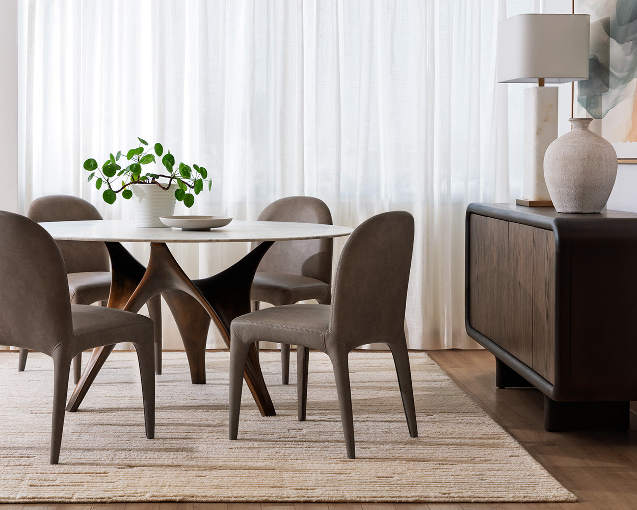 Tamina Dining Chair - comfortable dining experience | Image 3 | InSTYLE Home & Rugs