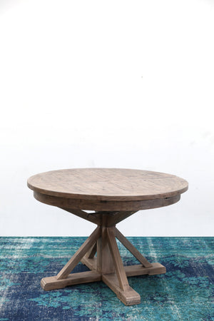 Irish Coast Round 47/63" Extension Dining Table - stylish chairs for any table | Image 6 | InSTYLE Home & Rugs