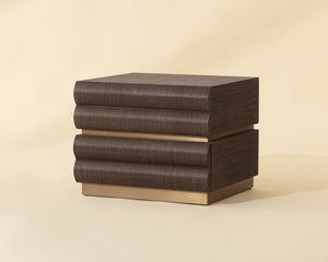 Subira Nightstand - modern storage for your bedside | Image 1 | InSTYLE Home & Rugs