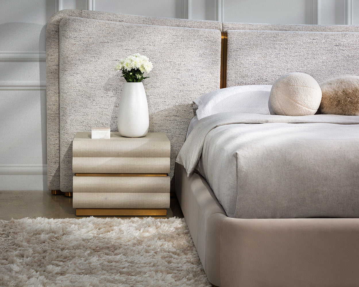 Subira Nightstand - modern storage for your bedside | Image 14 | InSTYLE Home & Rugs