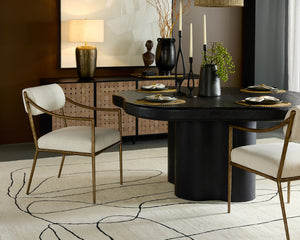 Leticia Dining Armchair - stylish chairs for any table | Image 2 | InSTYLE Home & Rugs
