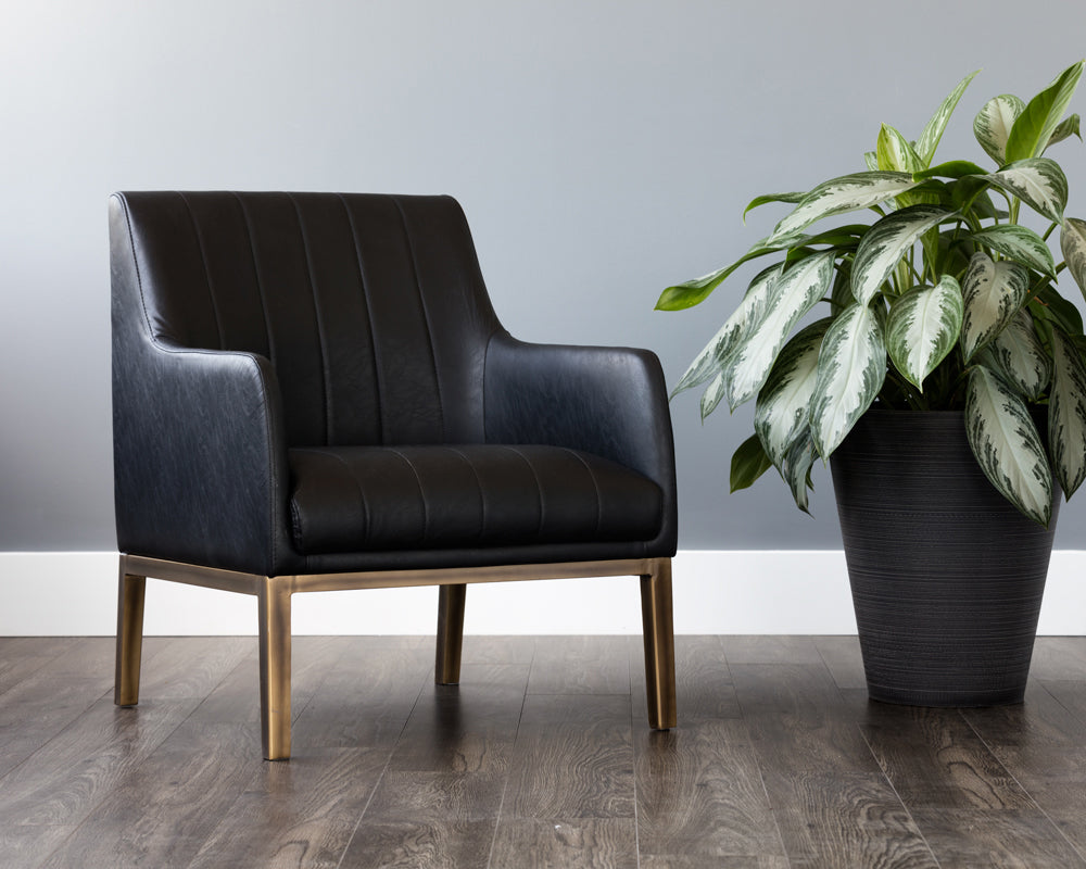 Wolfe Lounge Chair - comfortable chairs for relaxation | Image 9 | InSTYLE Home & Rugs